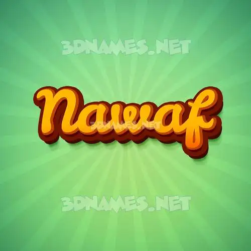 nawaf in Green Rays style - 3D name wallpaper nawaf in Green Rays style - 3D name wallpaper