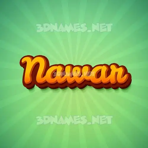 nawar in Green Rays style - 3D name wallpaper nawar in Green Rays style - 3D name wallpaper