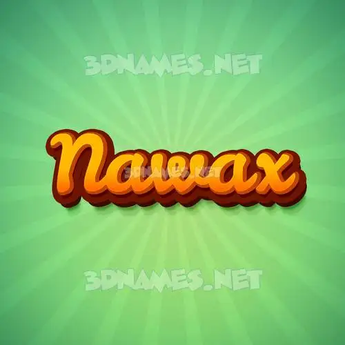nawax in Green Rays style - 3D name wallpaper nawax in Green Rays style - 3D name wallpaper