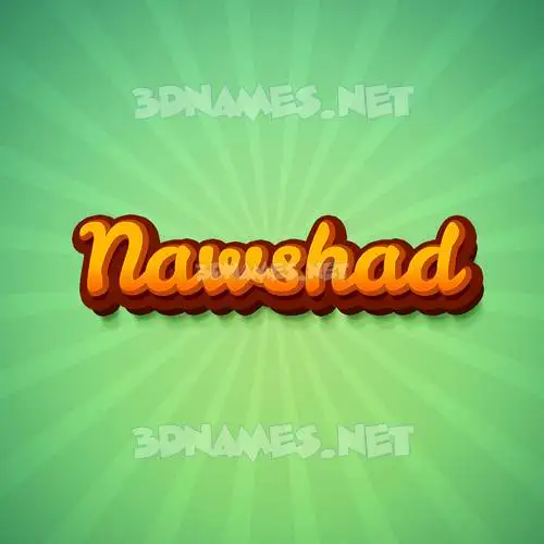 nawshad in Green Rays style - 3D name wallpaper nawshad in Green Rays style - 3D name wallpaper