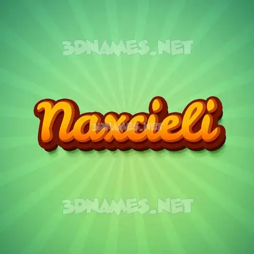 naxcieli in Green Rays style - 3D name wallpaper naxcieli in Green Rays style - 3D name wallpaper