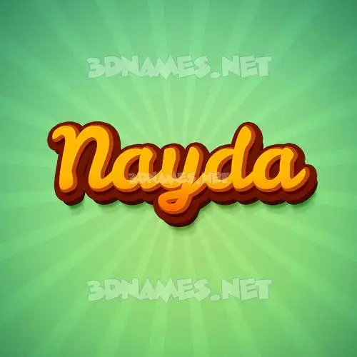 nayda in Green Rays style - 3D name wallpaper nayda in Green Rays style - 3D name wallpaper