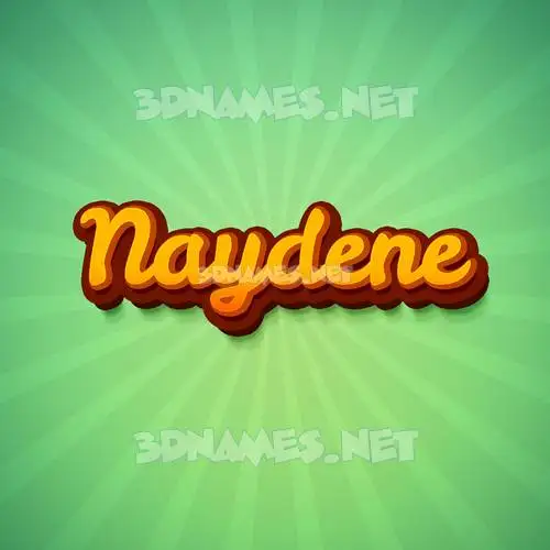 naydene in Green Rays style - 3D name wallpaper naydene in Green Rays style - 3D name wallpaper
