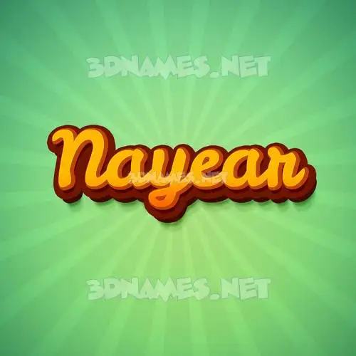 nayear in Green Rays style - 3D name wallpaper nayear in Green Rays style - 3D name wallpaper