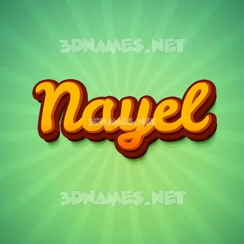 nayel in Green Rays style - 3D name wallpaper nayel in Green Rays style - 3D name wallpaper