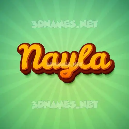 nayla in Green Rays style - 3D name wallpaper nayla in Green Rays style - 3D name wallpaper
