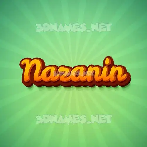 nazanin in Green Rays style - 3D name wallpaper nazanin in Green Rays style - 3D name wallpaper