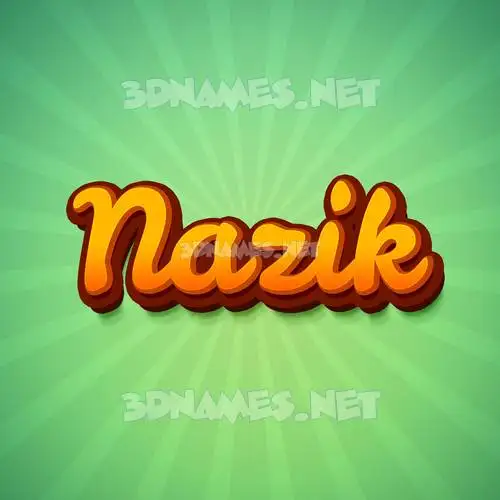 nazik in Green Rays style - 3D name wallpaper nazik in Green Rays style - 3D name wallpaper