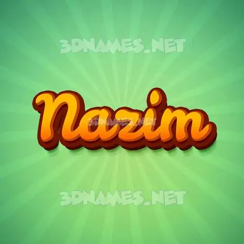 nazim in Green Rays style - 3D name wallpaper nazim in Green Rays style - 3D name wallpaper
