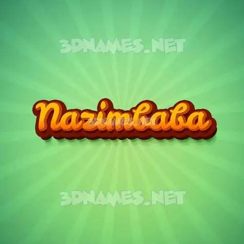 nazimbaba in Green Rays style - 3D name wallpaper nazimbaba in Green Rays style - 3D name wallpaper