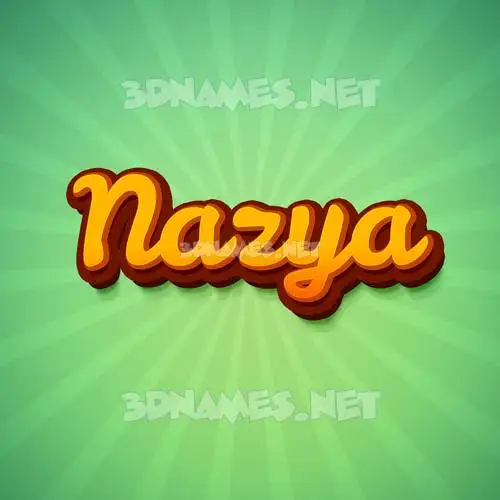 nazya in Green Rays style - 3D name wallpaper nazya in Green Rays style - 3D name wallpaper