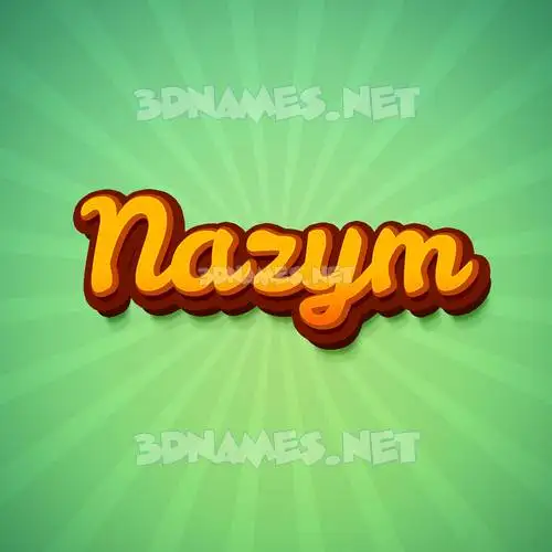 nazym in Green Rays style - 3D name wallpaper nazym in Green Rays style - 3D name wallpaper