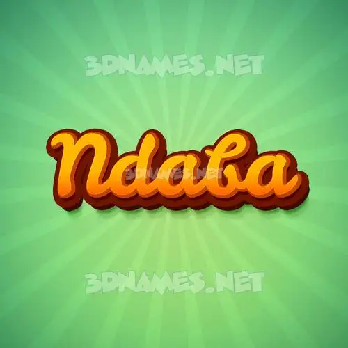 ndaba in Green Rays style - 3D name wallpaper ndaba in Green Rays style - 3D name wallpaper