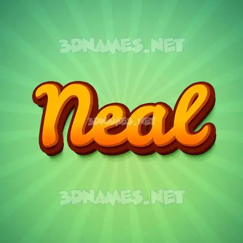 neal in Green Rays style - 3D name wallpaper neal in Green Rays style - 3D name wallpaper