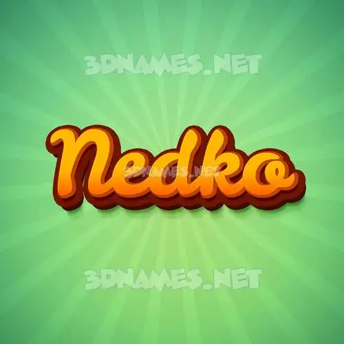 nedko in Green Rays style - 3D name wallpaper nedko in Green Rays style - 3D name wallpaper