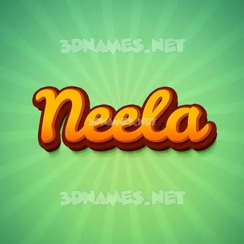 neela in Green Rays style - 3D name wallpaper neela in Green Rays style - 3D name wallpaper