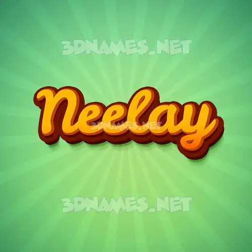 neelay in Green Rays style - 3D name wallpaper neelay in Green Rays style - 3D name wallpaper