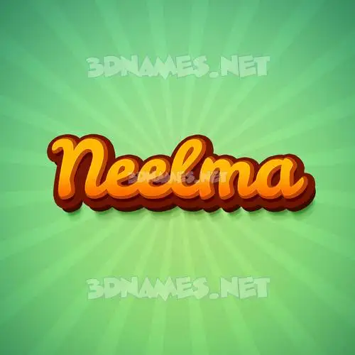 neelma in Green Rays style - 3D name wallpaper neelma in Green Rays style - 3D name wallpaper