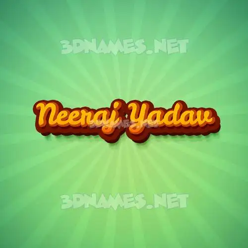 neeraj yadav in Green Rays style - 3D name wallpaper neeraj yadav in Green Rays style - 3D name wallpaper