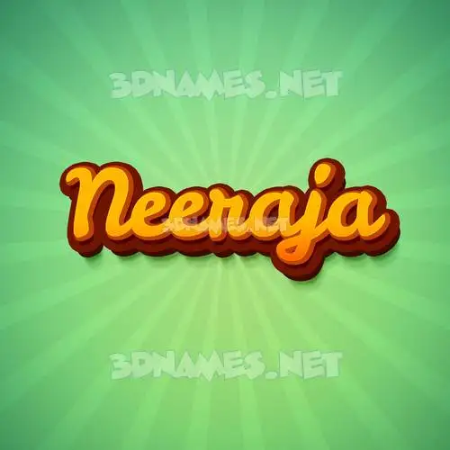 neeraja in Green Rays style - 3D name wallpaper neeraja in Green Rays style - 3D name wallpaper