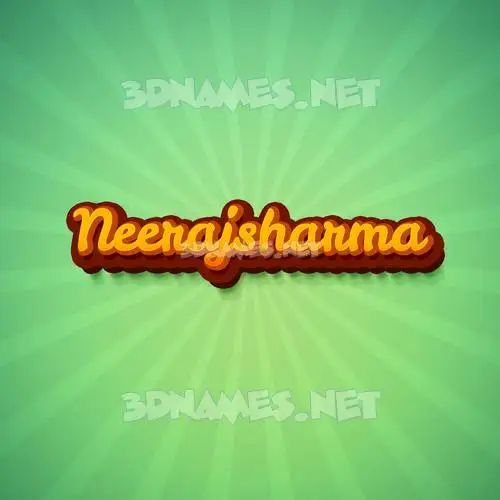 neerajsharma in Green Rays style - 3D name wallpaper neerajsharma in Green Rays style - 3D name wallpaper