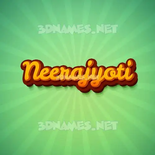 neerajyoti in Green Rays style - 3D name wallpaper neerajyoti in Green Rays style - 3D name wallpaper