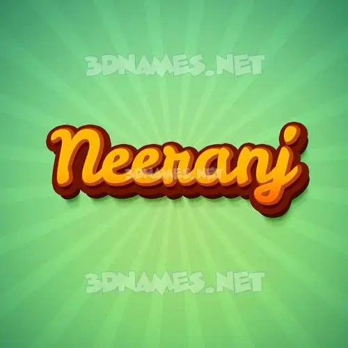 neeranj in Green Rays style - 3D name wallpaper neeranj in Green Rays style - 3D name wallpaper
