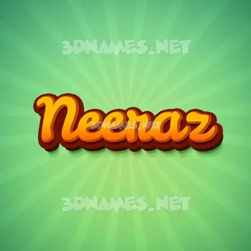 neeraz in Green Rays style - 3D name wallpaper neeraz in Green Rays style - 3D name wallpaper