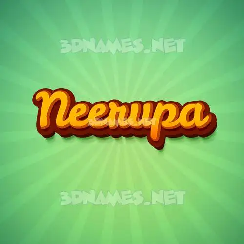 neerupa in Green Rays style - 3D name wallpaper neerupa in Green Rays style - 3D name wallpaper