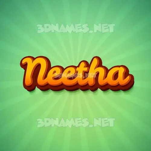 neetha in Green Rays style - 3D name wallpaper neetha in Green Rays style - 3D name wallpaper