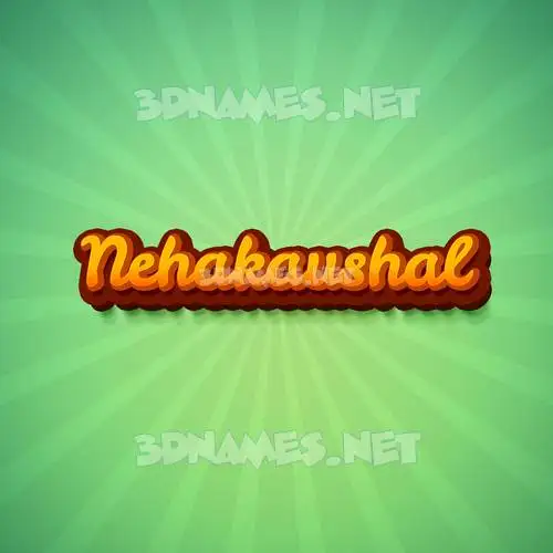 nehakaushal in Green Rays style - 3D name wallpaper nehakaushal in Green Rays style - 3D name wallpaper