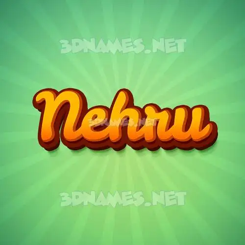 nehru in Green Rays style - 3D name wallpaper nehru in Green Rays style - 3D name wallpaper