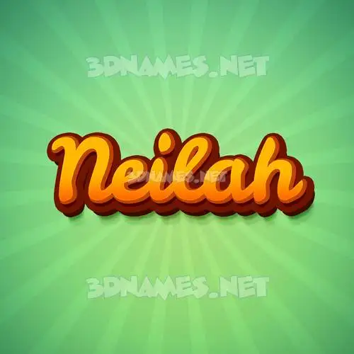 neilah in Green Rays style - 3D name wallpaper neilah in Green Rays style - 3D name wallpaper