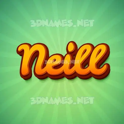 neill in Green Rays style - 3D name wallpaper neill in Green Rays style - 3D name wallpaper