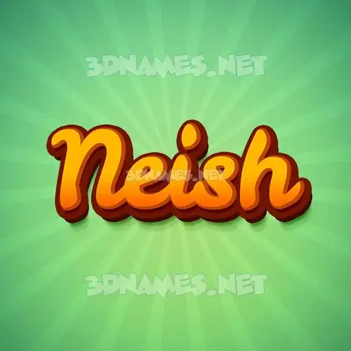 neish in Green Rays style - 3D name wallpaper neish in Green Rays style - 3D name wallpaper