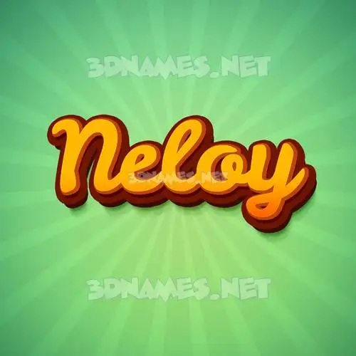 neloy in Green Rays style - 3D name wallpaper neloy in Green Rays style - 3D name wallpaper