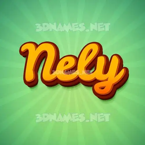 nely in Green Rays style - 3D name wallpaper nely in Green Rays style - 3D name wallpaper