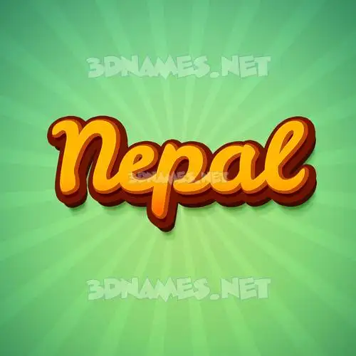 nepal in Green Rays style - 3D name wallpaper nepal in Green Rays style - 3D name wallpaper