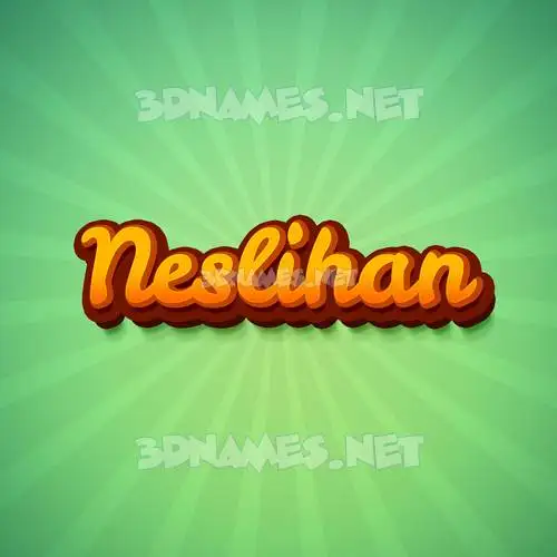 neslihan in Green Rays style - 3D name wallpaper neslihan in Green Rays style - 3D name wallpaper