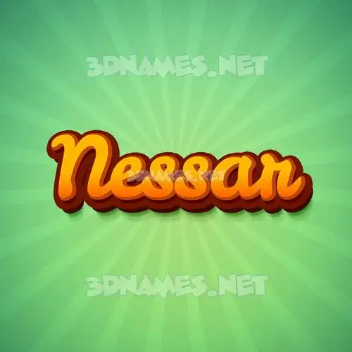 nessar in Green Rays style - 3D name wallpaper nessar in Green Rays style - 3D name wallpaper