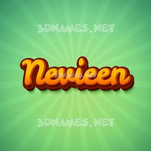 nevieen in Green Rays style - 3D name wallpaper nevieen in Green Rays style - 3D name wallpaper