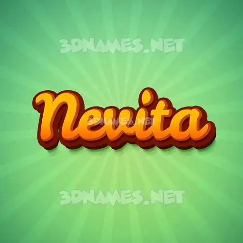 nevita in Green Rays style - 3D name wallpaper nevita in Green Rays style - 3D name wallpaper