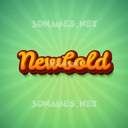 newbold in Green Rays style - 3D name wallpaper newbold in Green Rays style - 3D name wallpaper