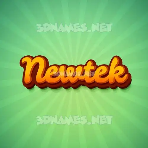 newtek in Green Rays style - 3D name wallpaper newtek in Green Rays style - 3D name wallpaper