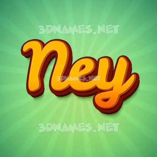 ney in Green Rays style - 3D name wallpaper ney in Green Rays style - 3D name wallpaper