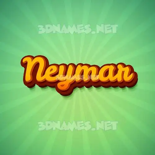 neymar in Green Rays style - 3D name wallpaper neymar in Green Rays style - 3D name wallpaper
