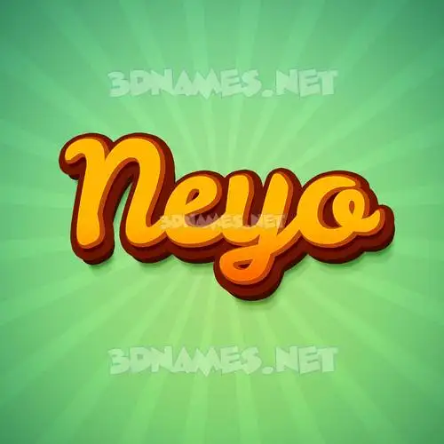 neyo in Green Rays style - 3D name wallpaper neyo in Green Rays style - 3D name wallpaper