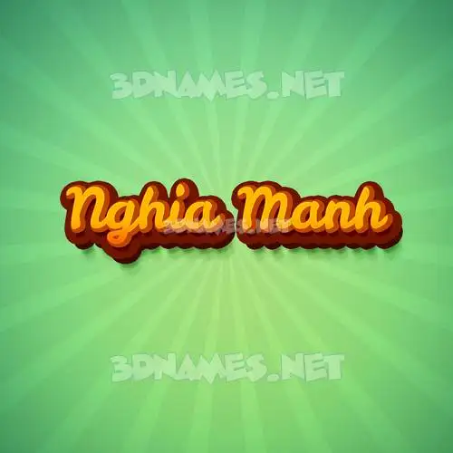 nghia manh in Green Rays style - 3D name wallpaper nghia manh in Green Rays style - 3D name wallpaper