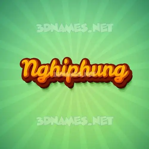 nghiphung in Green Rays style - 3D name wallpaper nghiphung in Green Rays style - 3D name wallpaper