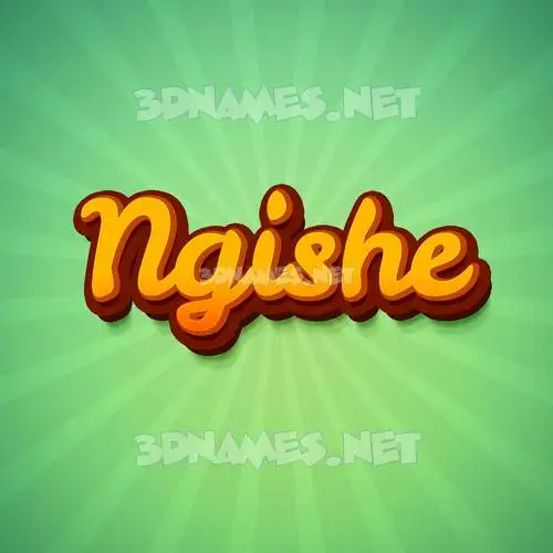 ngishe in Green Rays style - 3D name wallpaper ngishe in Green Rays style - 3D name wallpaper